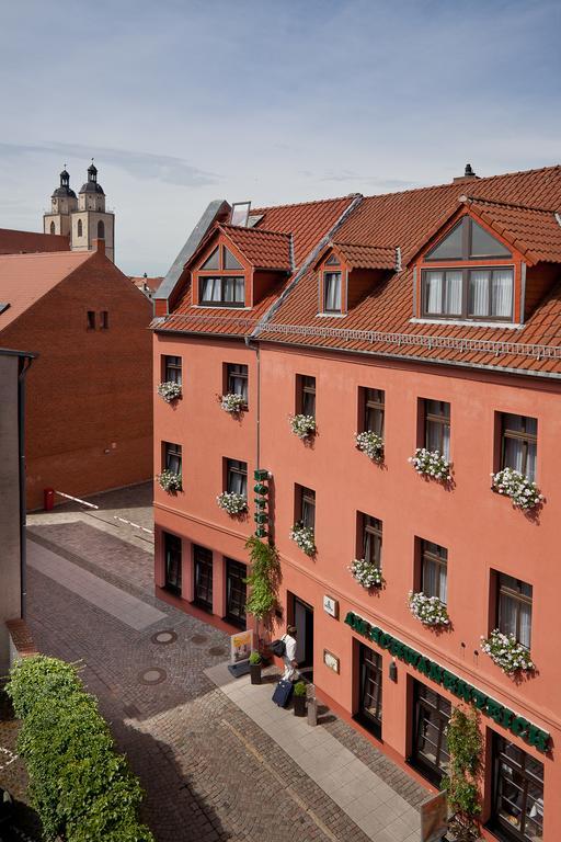Hotel-Pension Am Schwanenteich Wittenberg Ngoại thất bức ảnh